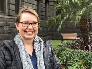 Palliative care nurse Helen Griffiths