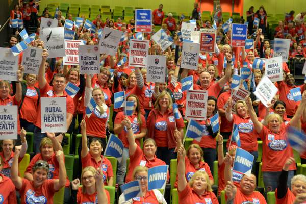 April pay boost for Victorian public sector nurses and midwives