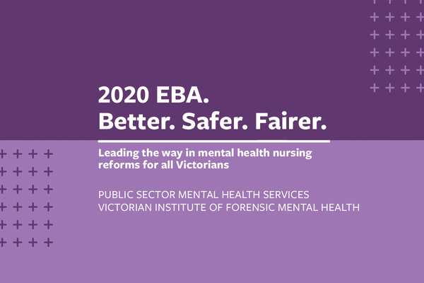 Public sector mental health and Forensicare EBA update #25: