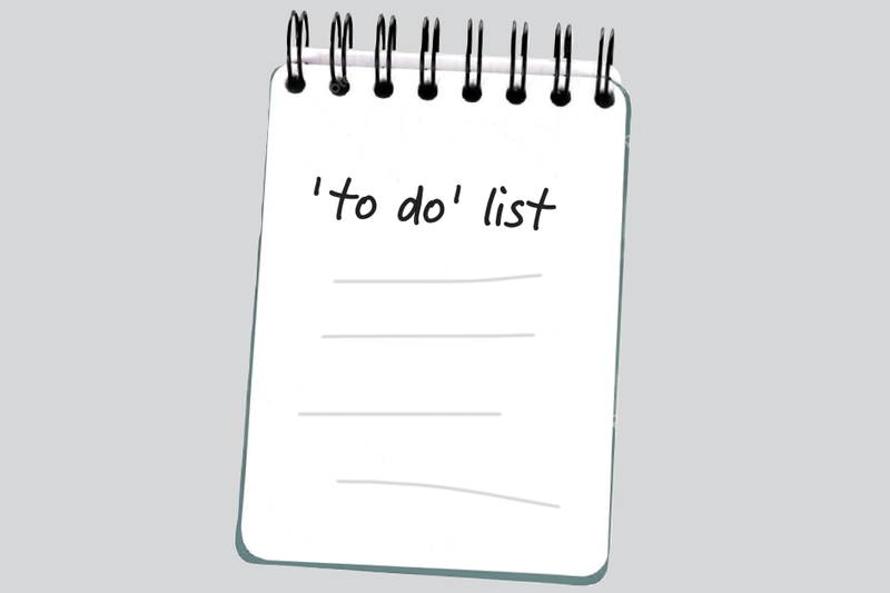 April ‘to do’ list for reps