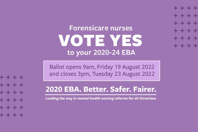 VOTE YES: EBA ballot opens Friday 19 August 2022