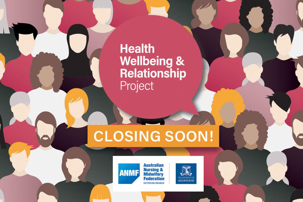 Participate in our Health, Wellbeing and Relationships survey