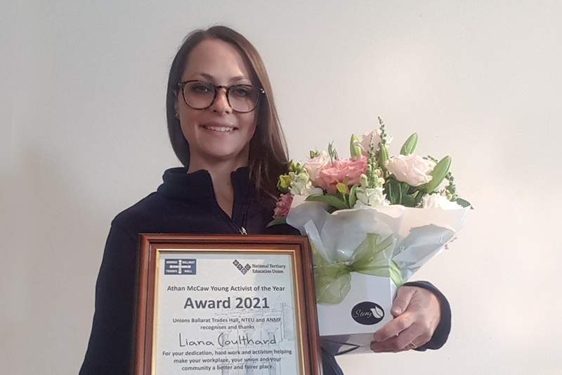 Job Rep wins young activist award