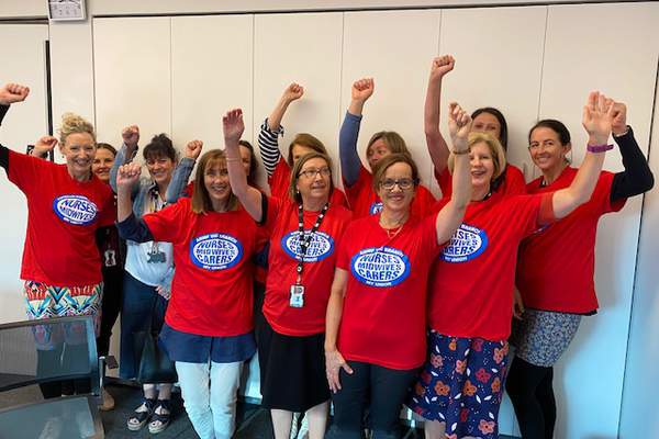 City of Melbourne nurses taking protected industrial action