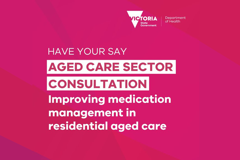 Have your say about improving medication management in aged care