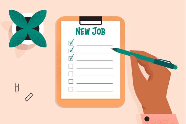 Changing jobs checklist