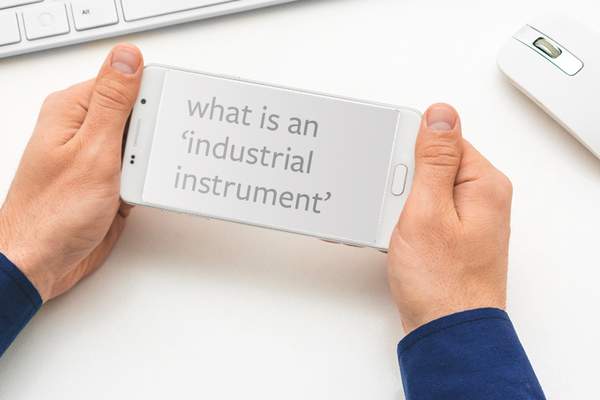 What are industrial instruments?