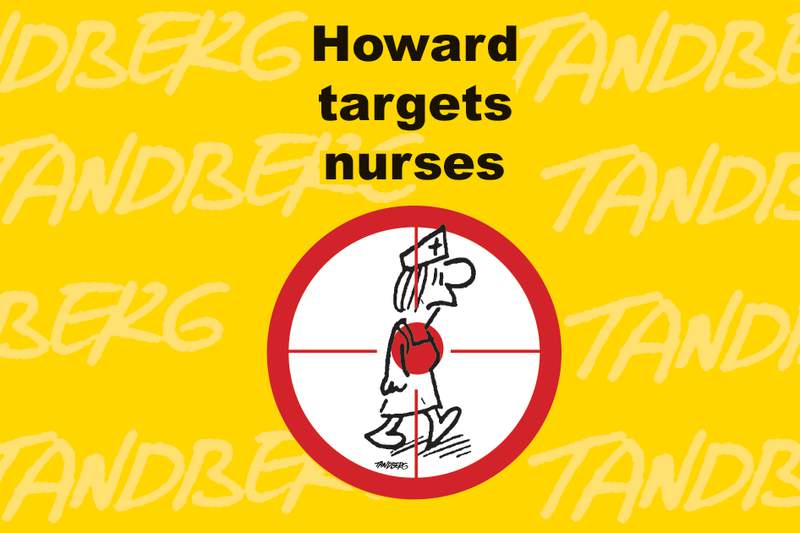Nurses, midwives and Tandberg, we salute you