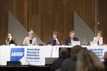 ANMF Delegates Conference 2019. Photograph by Chris Hopkins