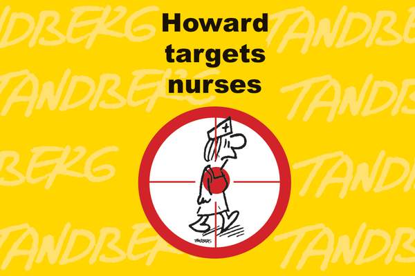 Nurses, midwives and Tandberg, we salute you