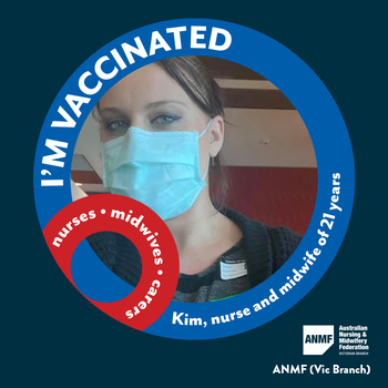 ‘I’m vaccinated because ...’ social media campaign entry.