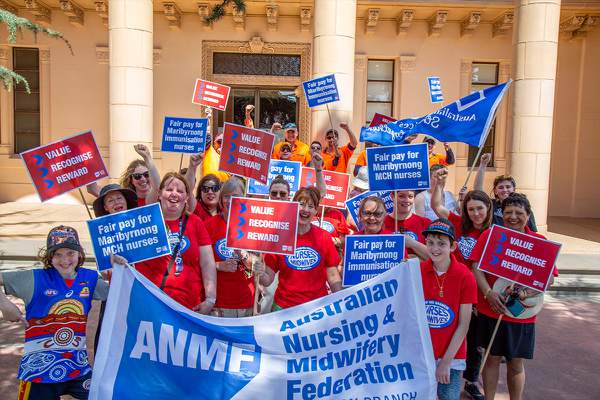 Maribyrnong nurses’ industrial action brings EBA win