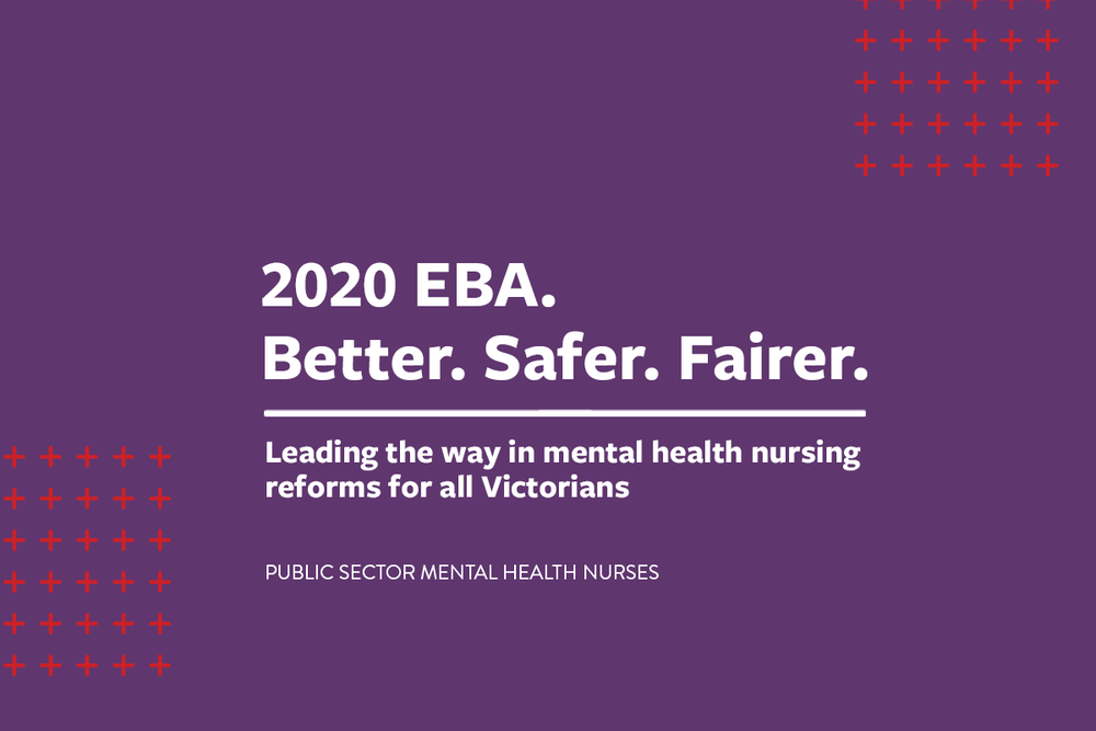 Mental health EBA negotiations on track