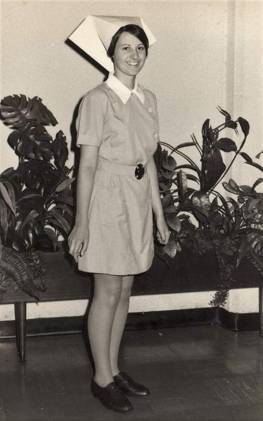 Trish O’Hara at her graduation in 1970.