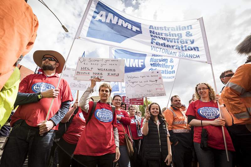 Rally and doorknock to change the rules