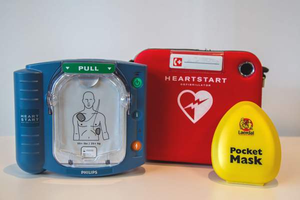 Does your workplace have a defibrillator?